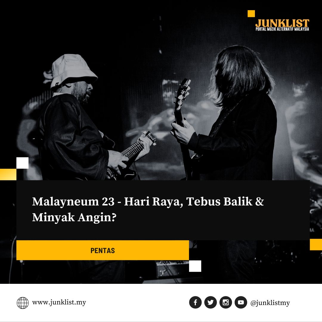 "...Selepas selingan yang agak panjang, Butterfingers memainkan lagu-lagu hits lain seperti Pacific, Garden City Of Lights dan Vio Pipe. Habis saja lagu Vio Pipe dimainkan, saya terbau sesuatu yang agak dikenali. Minyak Angin!"

Baca laporan penuh di junklist.my/pentas/malayne…