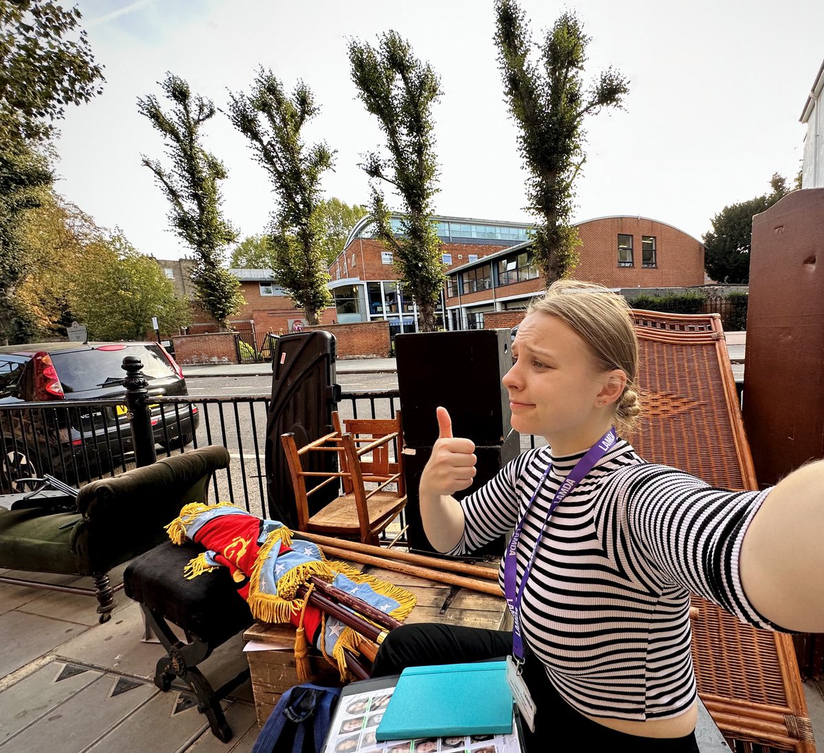 Teacher after the show: “It looks like you’ve been kicked out of your home 😂”

Happy International Stage Management Day! 🎭🎉💚👏🏼 #EverythingEverywhereAllAtOnce