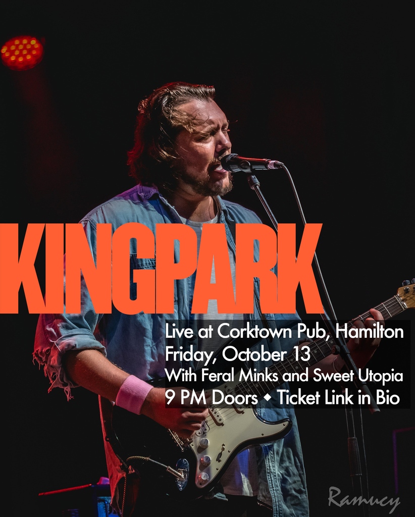 King Park (@king_park_music) on Twitter photo Here is a picture of Timon playing guitar and singing that <a href="/ramucy/">ucy ilusy radi</a> took at Supercrawl! We appreciate all the support that night and hope to see some of you Friday night at Corktown Pub! @feralminks and <a href="/sweetutopiaband/">SWEET UTOPIA</a> will also be playing! Ticket link through our bio. Here is a picture of Timon playing guitar and singing that <a href="/ramucy/">ucy ilusy radi</a> took at Supercrawl! We appreciate all the support that night and hope to see some of you Friday night at Corktown Pub! @feralminks and <a href="/sweetutopiaband/">SWEET UTOPIA</a> will also be playing! Ticket link through our bio.