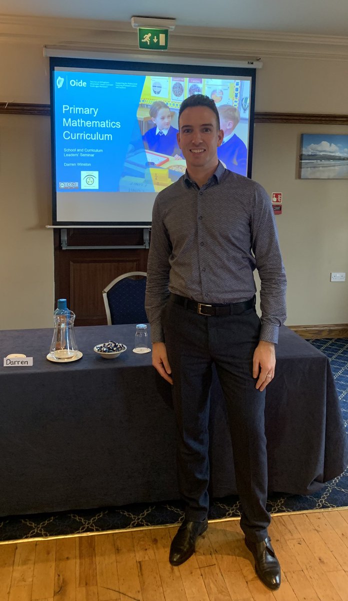 It was lovely to be close to home today exploring the new Primary Maths Curriculum with school &amp; curriculum leaders. There was so much positive engagement in the room and great appetite for change. <a href="/EdCentreDonegal/">Donegal Education Support Centre</a> <a href="/OidePrimarySTEM/">Oide Primary STEM</a> #Oide