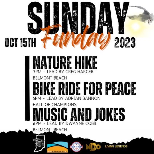 ebonythewriter's tweet photo. We’ve got a fantastic Sunday Funday planned! I wanna see the whole city come out!❤️

- Afternoon nature hike at Belmont Beach
- Bike Ride for Peace honoring Mike Treez and Chris Beatty 
- Back to Belmont for Music and Jokes 

#FriendsOfBelmontBeach #WhatsGoodWithEbonyChappel https://t.co/tzLR1A52dJ