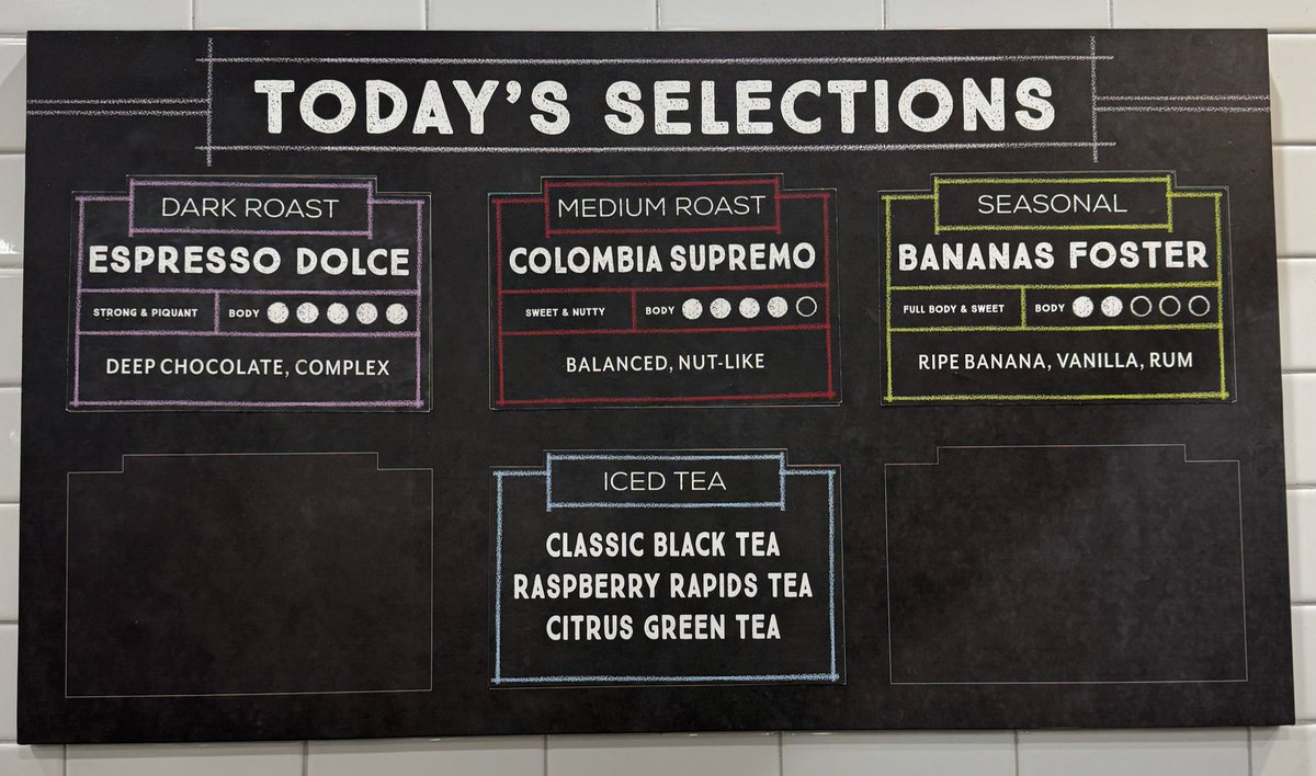 Plenty of choices…none of them wrong!