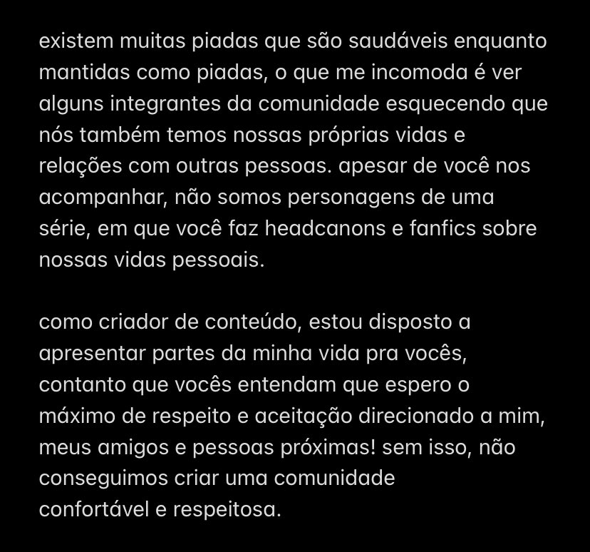 ggtonho's tweet photo. se além do meu conteúdo você também se importa comigo e com a nossa comunidade, leia isso.

sobre relações parassociais e a importância de levantarmos essa discussão 🤍 https://t.co/yHC36oLxkz