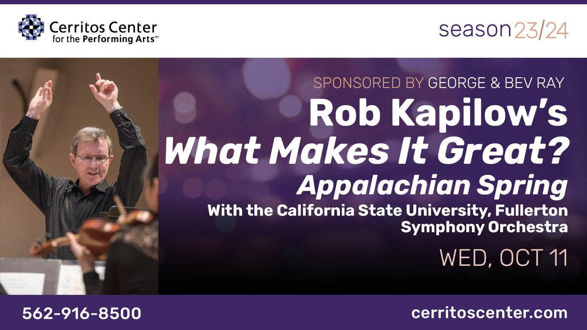 Cerritos Center for the Performing Arts tweet media