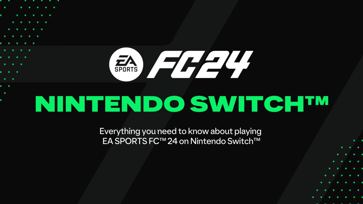 EA Help on X: EA SPORTS FC™ 24 is an entirely new gaming experience on  Nintendo Switch. Here's all you need to know, a 🧵   / X