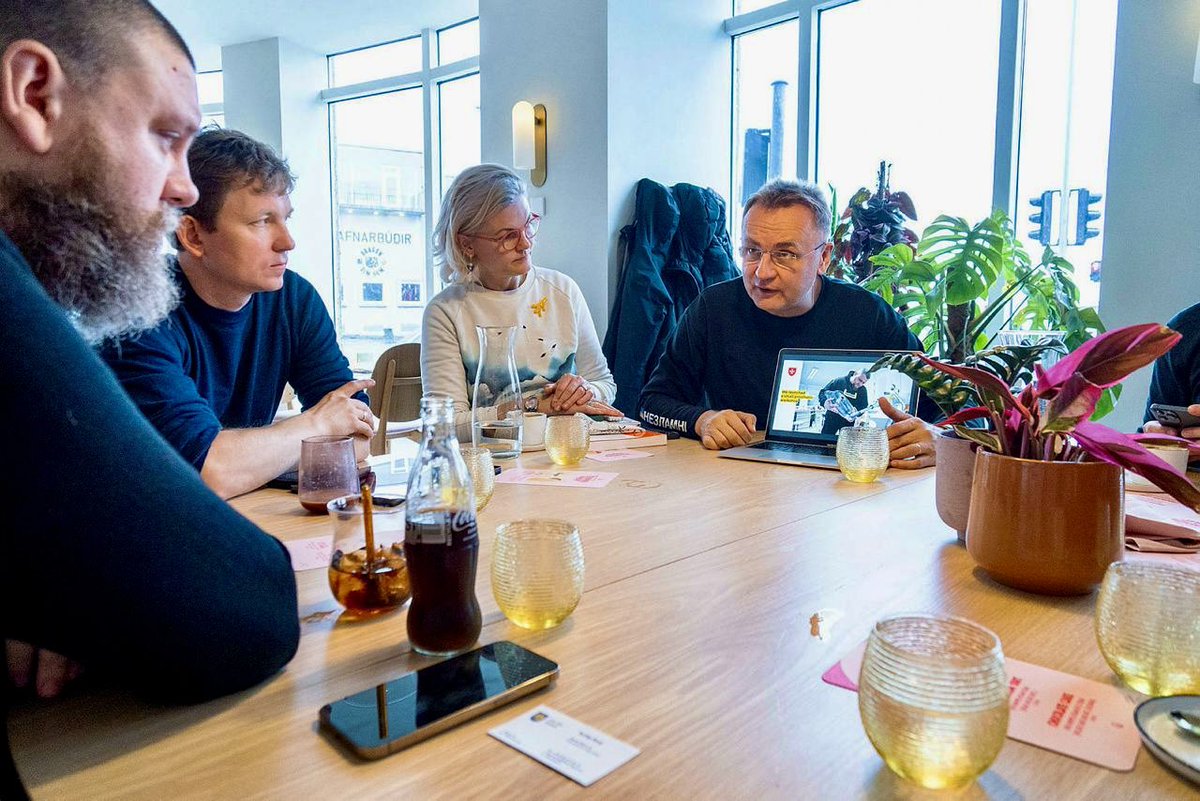 AndriySadovyi's tweet image. Thank you @iamharaldur for initiative #RampUp, which works on accessibility for wheelchair users in Iceland. And from now it will work in Lviv. 
He’ll allocate 100 000 $ to make our city more accessible.