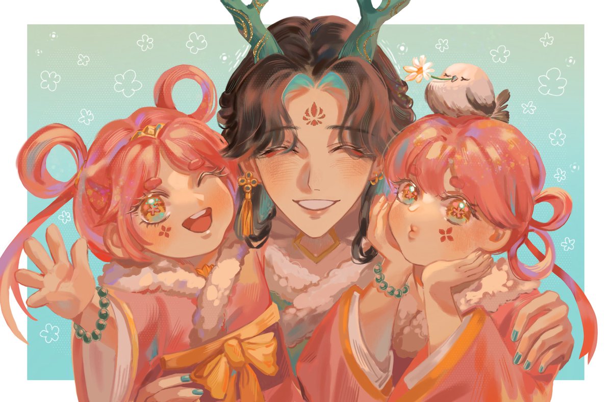 XiXuan_FXIN's tweet photo. [🌸Sub-Character🌸]

เดิมทีเทพวสันต์เพียงรังสรรค์สวนพฤกษาขึ้นมาเพื่อพักผ่อนหย่อนใจ คาดมิถึงว่าท่ามกลางมวลบุปผาที่แย้มบานเติบโตอาบไอสวรรค์นับหลายร้อยปีจะถือกำเนิดภูติบุปผาตัวน้อยขึ้นมา “ผิงผิง” และ “อิงอิง” ล้วนกำเนิดจากต้นหมู่ตานต้นเดียวกัน หน้าตาละม้ายคล้ายแฝดมิผิดเพี้ยน https://t.co/jg31CIedT2