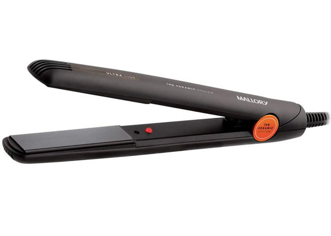 Prancha Mallory Ultra Liss com Placas de Cerâmica Ionizada- Bivolt