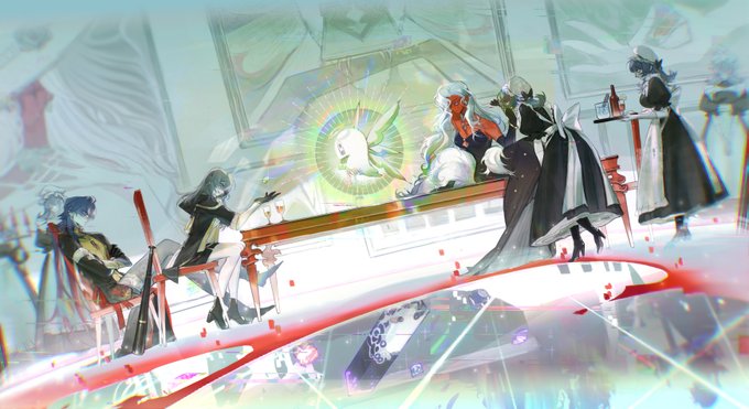 #SimulateYourUniverse #HonkaiStarRail #blade #illustration  I.O.U.Dispenser  I tried some new painting techniques, and the effect was surprisingly good