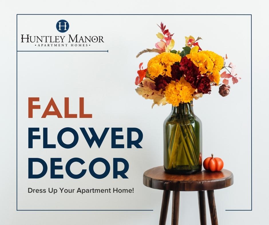 🍂🏡 Elevate your Huntley Manor apartment with stunning fall florals! 🌻✨ Embrace vibrant colors, foliage, and DIY decor. Dive into the guide for autumn inspiration: 🌸🍂 📖 Read more: bit.ly/3rIIwPK
 #HuntleyManor #FallFloralDecor #AutumnVibes #ApartmentLiving