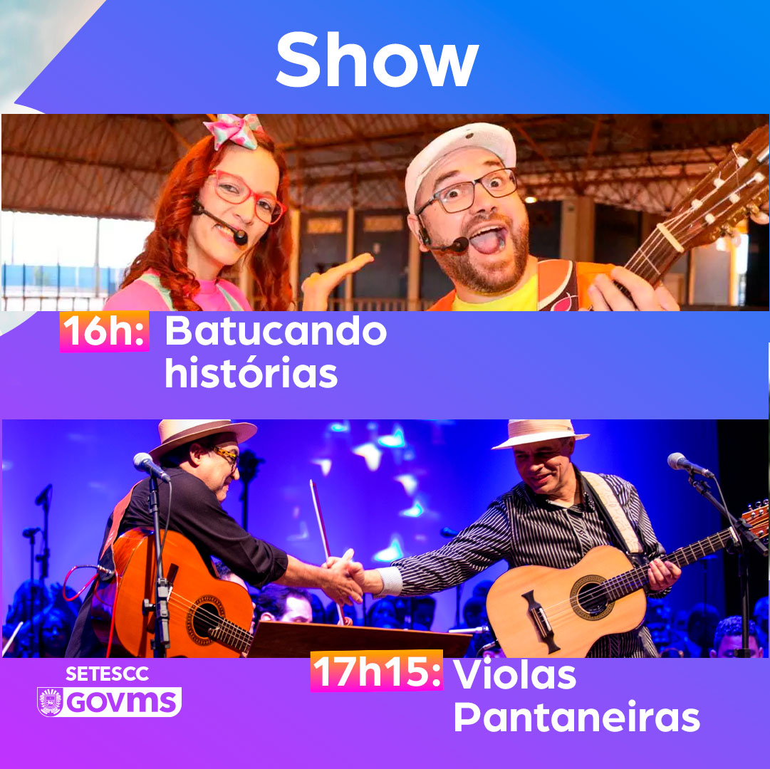 GovernoMS's tweet photo. Mato Grosso do Sul comemora 46 anos com atrações para toda a família! Participe deste grande momento no dia 11 de outubro, a partir das 16h, no Parque das Nações Indígenas. Saiba mais: https://t.co/5bVT8pgfWY
#GovMS #FazerBemFeito #FazerDarCerto #MS46anos #istoématogrossodosul https://t.co/BQXsPCdbFt