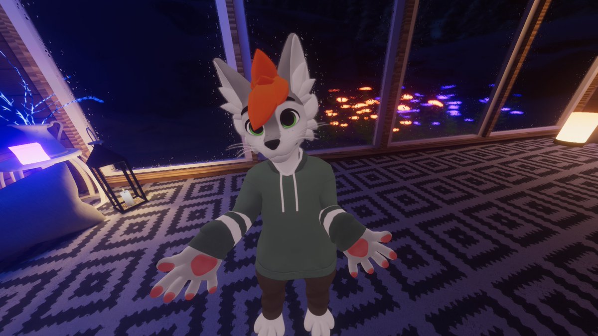 LeoFosky's tweet photo. I have my own VRChat avatar now! ❤️

Base is Mini Canine by @JuliaWinterPaw https://t.co/9hLHovugRA