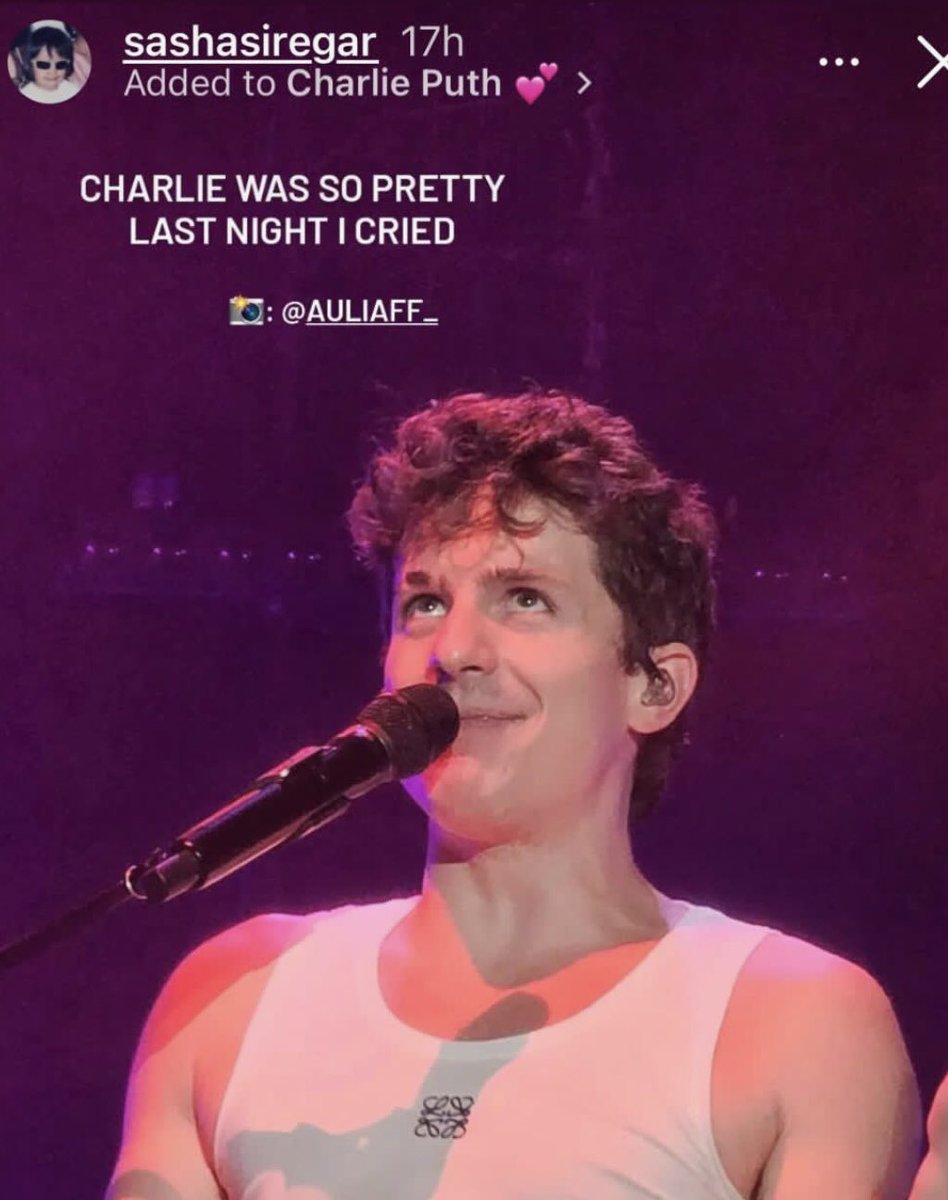 me when charlie puth exists 

[#charlieputh #thecharlieliveexperience]