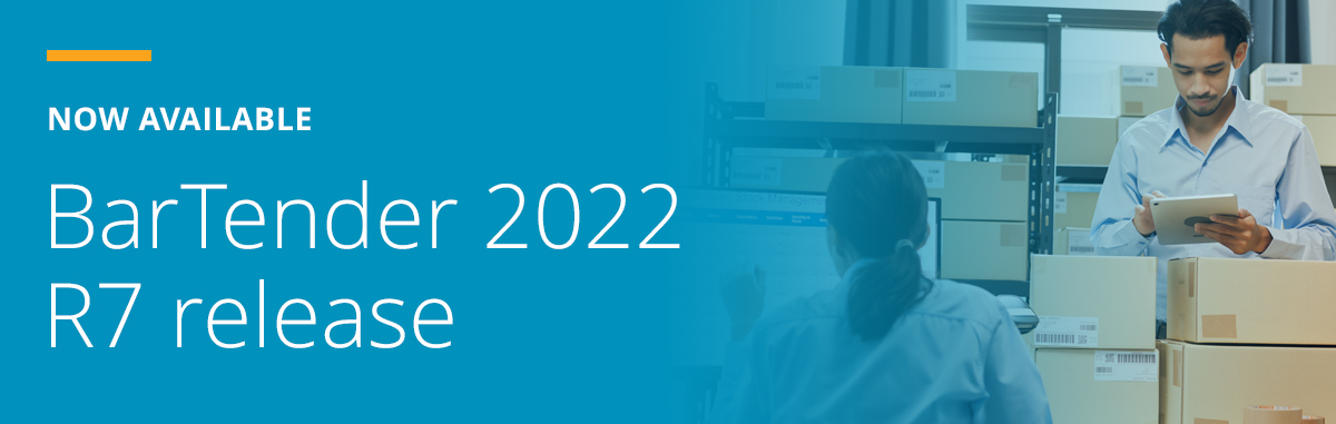 BarTenderTech's tweet photo. We're proud to announce the latest release of BarTender® 2022 R7. This release adds new security enhancements that demonstrate our unwavering commitment to safeguarding user data and labeling processes. https://t.co/YE8yVLxE3n #cybersecuritymonth #BarTenderLabelingSolution https://t.co/iK3KOxMdOE