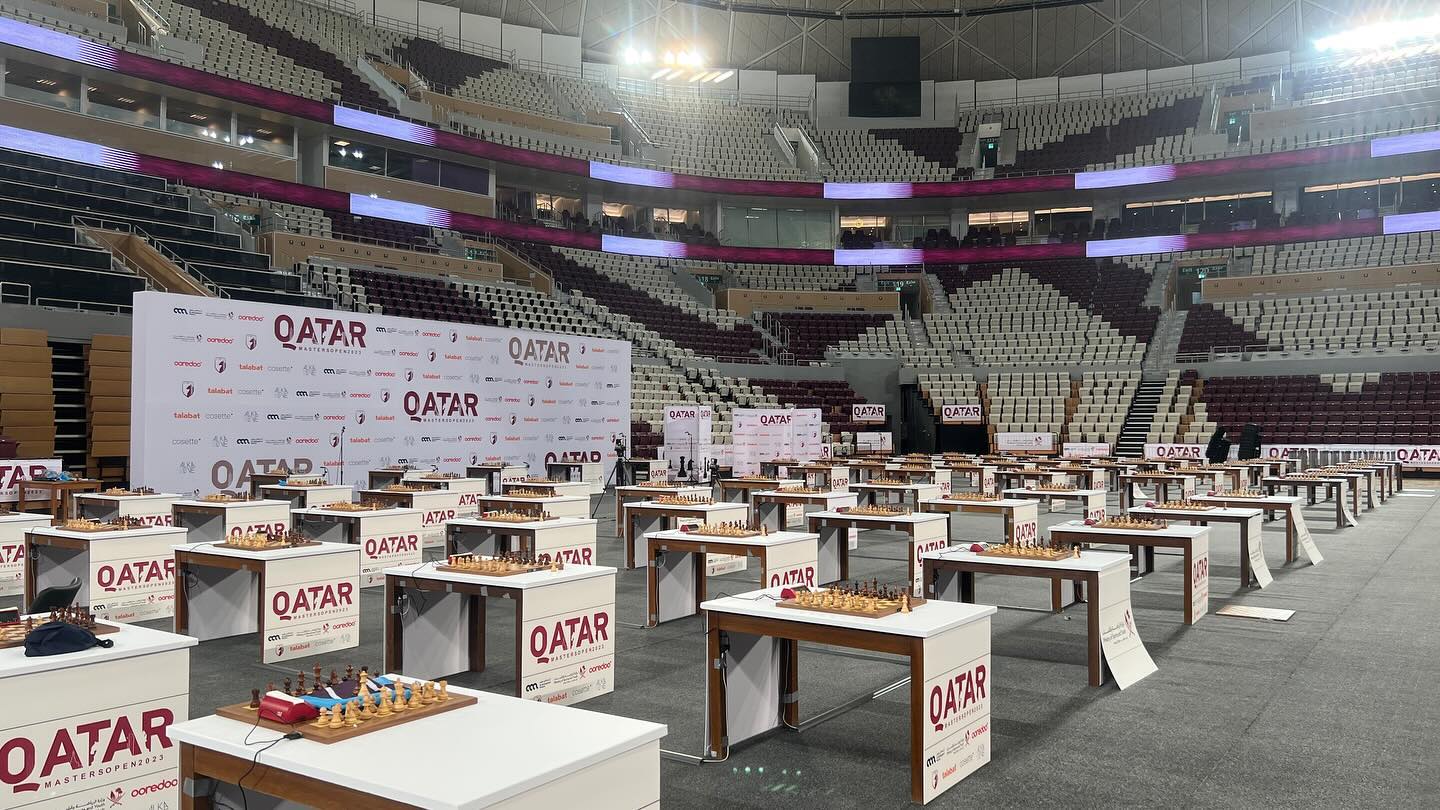 ChessBase India on X: The 24,000 Square feet convention center at