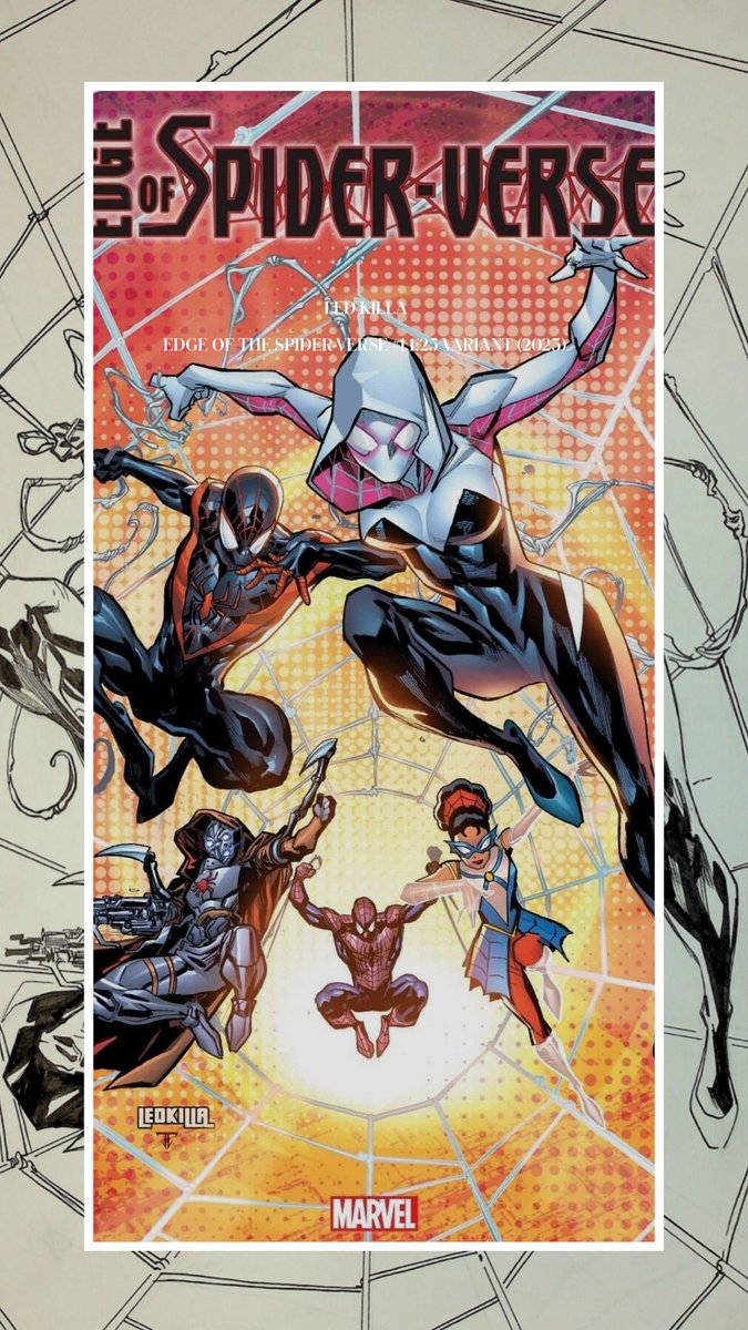 ledkillaart's tweet photo. Edge of Spiderverse original art available now at Ken Lashley's official shop- https://t.co/fz8IAu6oKt #ComicArt #comicartist https://t.co/m0ufv5zwRH