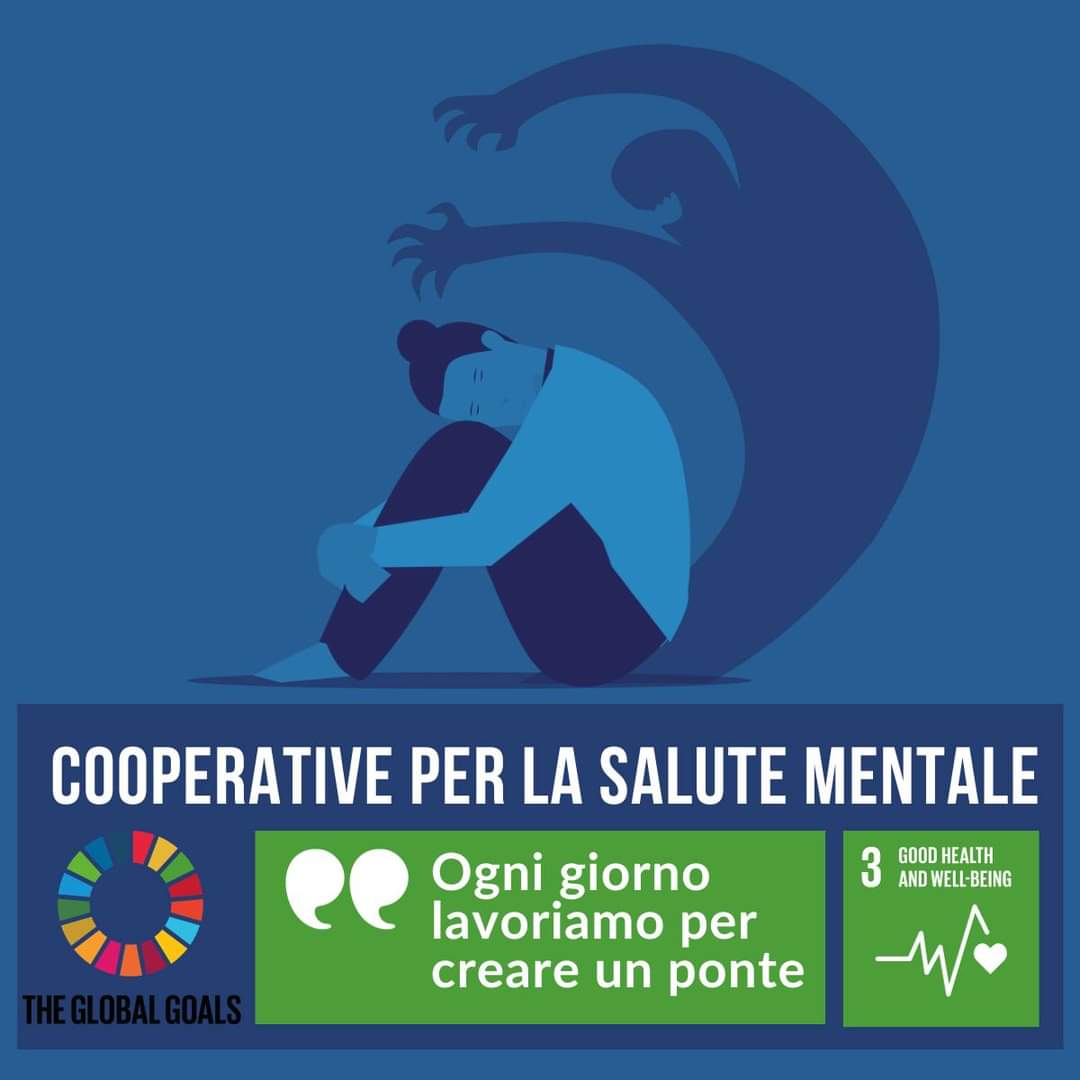 Nella #giornatamondialedellasalutementale ricordiamo il grande lavoro che tante #cooperative svolgono ogni giorno nel Lazio e in tutta Italia per chi vive in una dimensione dalla quale non è semplice uscire se non con l'aiuto di tutte e tutti 

#salutementale