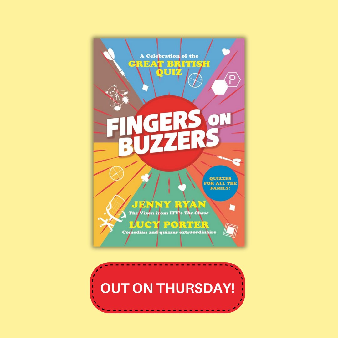 FingersBuzzers's tweet photo. The Fingers On Buzzers book drops this Thursday! ❤️

Your one-stop shop for all your family's quizzing needs!

https://t.co/e76FcLLdlj https://t.co/AbpMlJXqEF