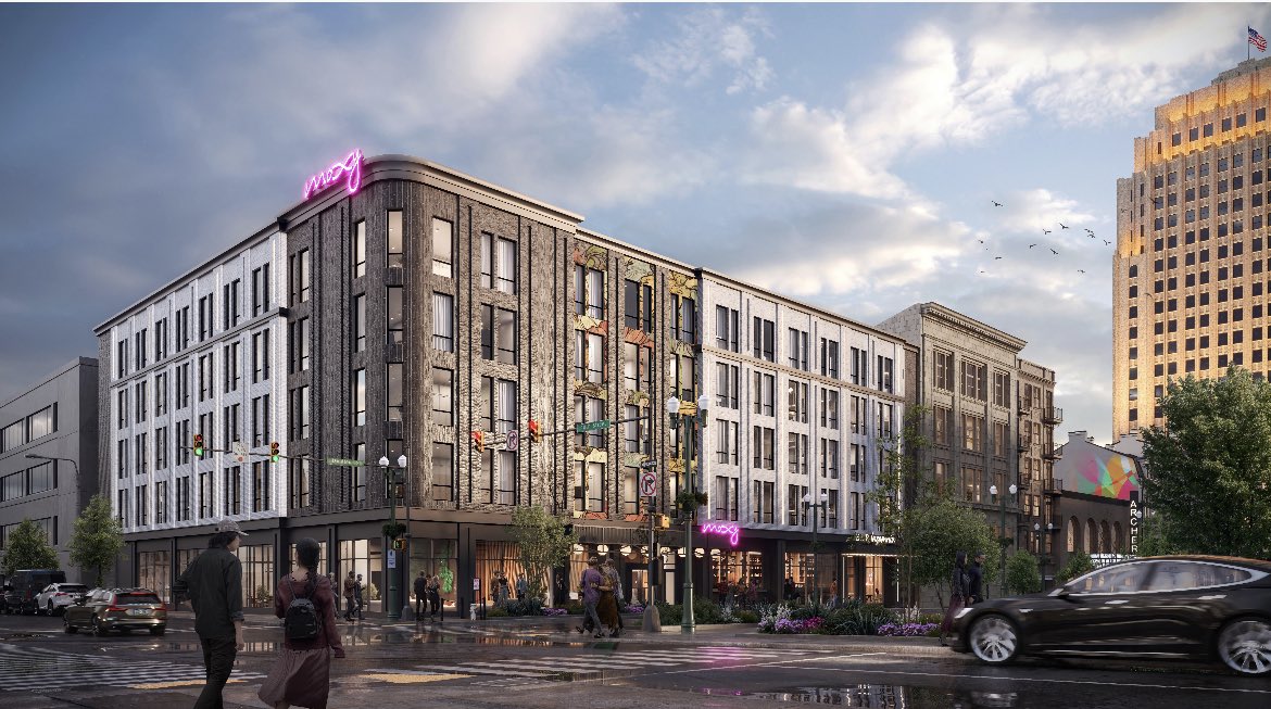 NEW: City Center Allentown announces the new hotel coming to 9th and Hamilton will be a Moxy. @69News