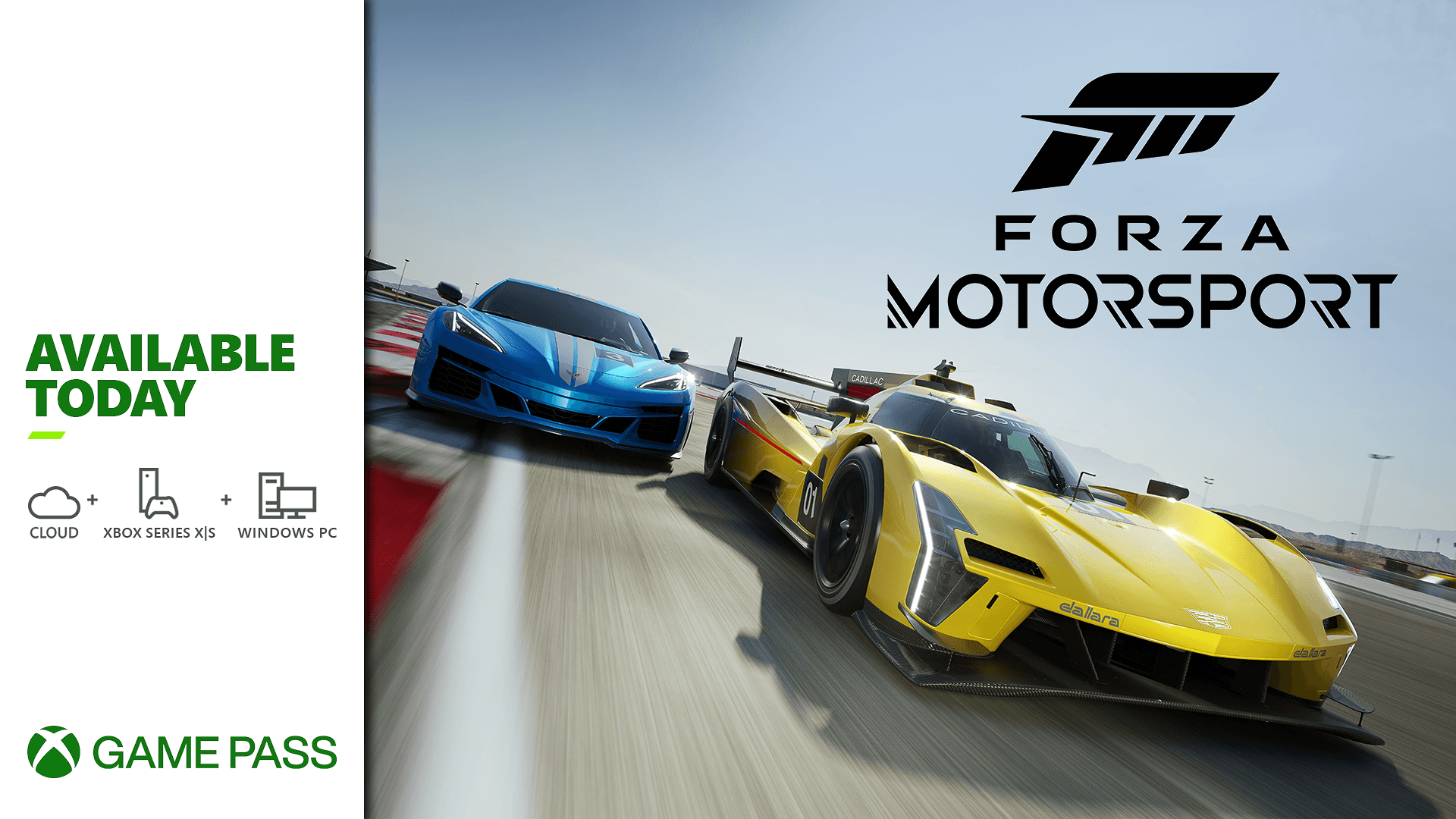 Forza Motorsport Now Available with Xbox Game Pass