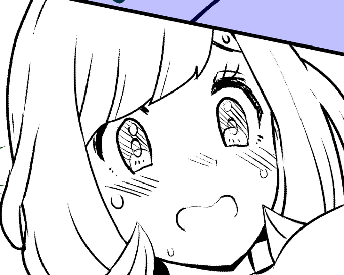 見せゴマでないコマ中心にペン入れ手を付けて行ってます。ミs……ここでは名前を言えないあのSNSにはもうちょっと広めのトリミング版載せています。 