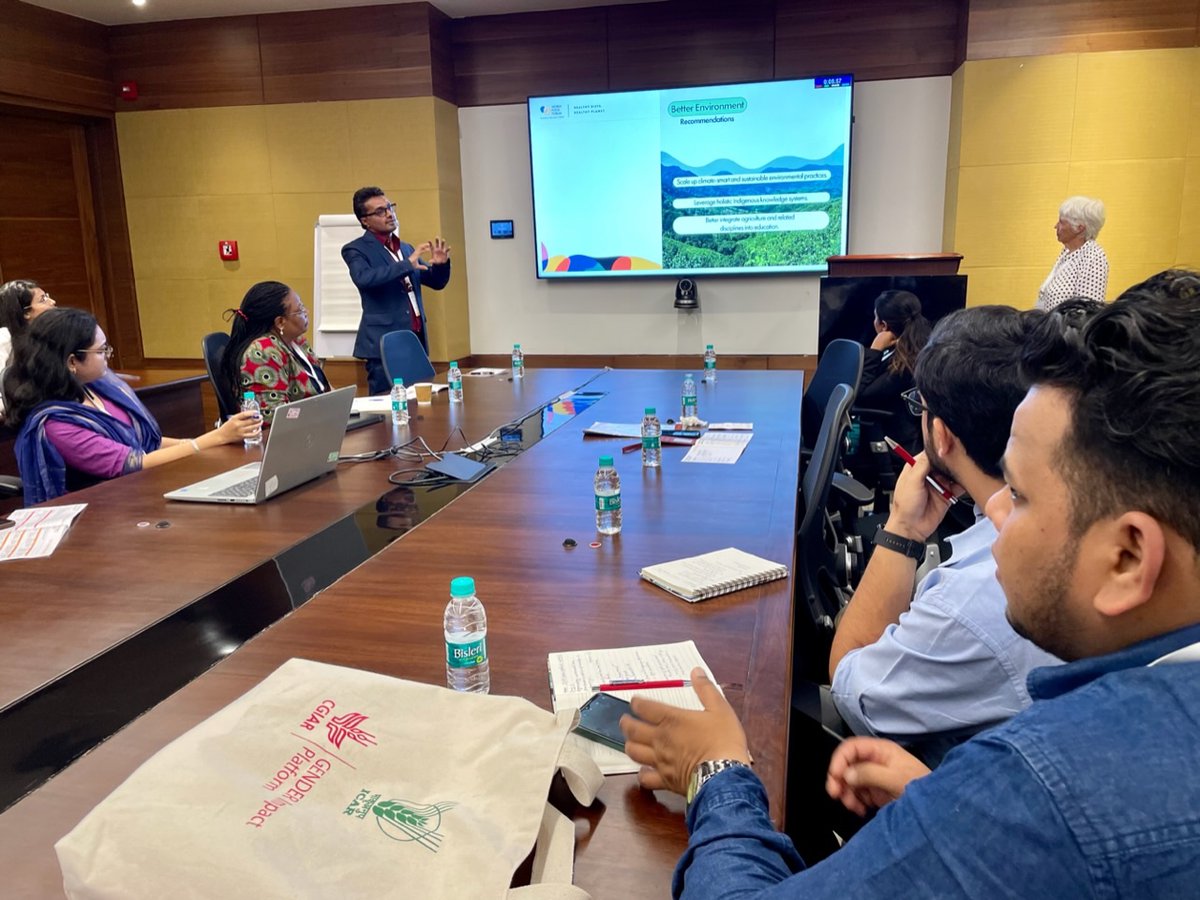 dineshpanday's tweet photo. Day#2: Another productive moment at #Gender2023 conference; presented on four key enablers of youth empowerment for more sustainable agri-food stems #YSG @World_FoodForum, provided an overview of @YPARD_AP &amp; #YPARD’s activities in the side event. #Gender #CGIARGender #FoodAction https://t.co/UHBgKf8WNl