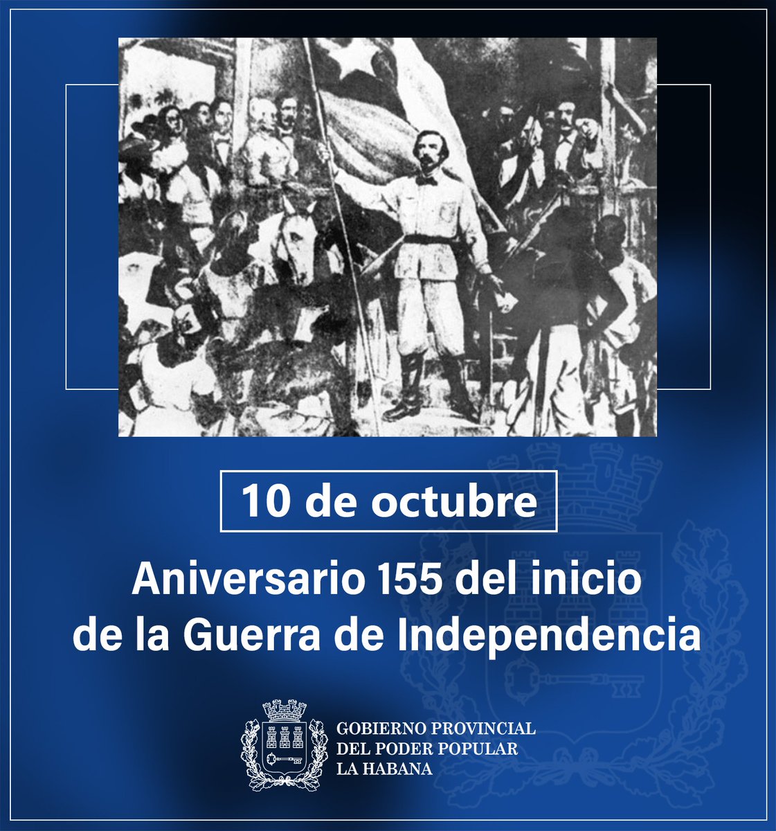 Ha habido en Cuba 🇨🇺 #UnaSolaRevolución, la que inició Carlos Manuel de Céspedes el 10 de octubre de 1868 y hoy continuamos en #LaHabanaDeTodos y en #Cuba
<a href="/torres_iribar/">Luis Antonio Torres Iribar</a> <a href="/YanetHzP/">Yanet Hernández Pérez</a> <a href="/JesusOtamendiz/">Jesús Otamendiz Campos</a> <a href="/mora_aly/">Aly Martinez Mora</a>