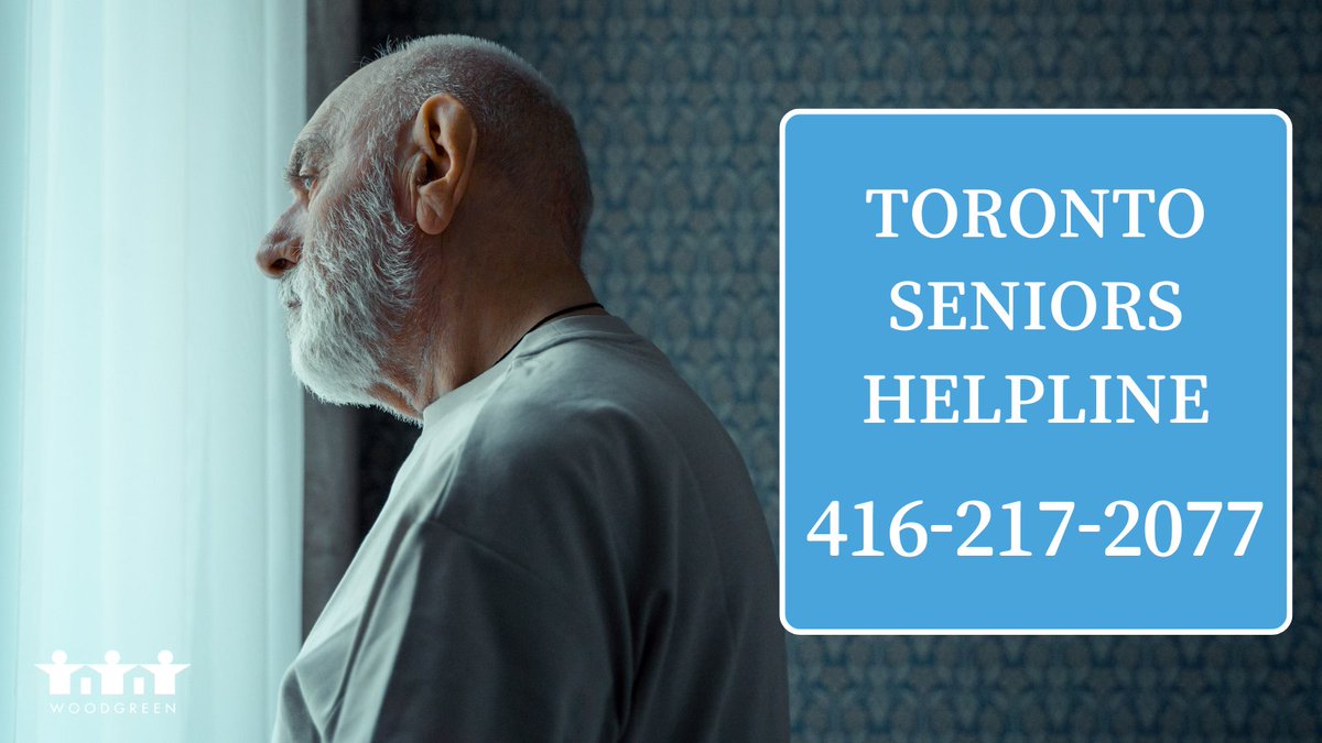 Today is #WorldMentalHealthDay -- and as Toronto's senior population grows, so too does the need for #mentalhealth services for older persons.
If you or someone you care about needs help, please call the Toronto Seniors Helpline  ☎️ 416-217-2077.

#torontoseniors
#gtaseniors