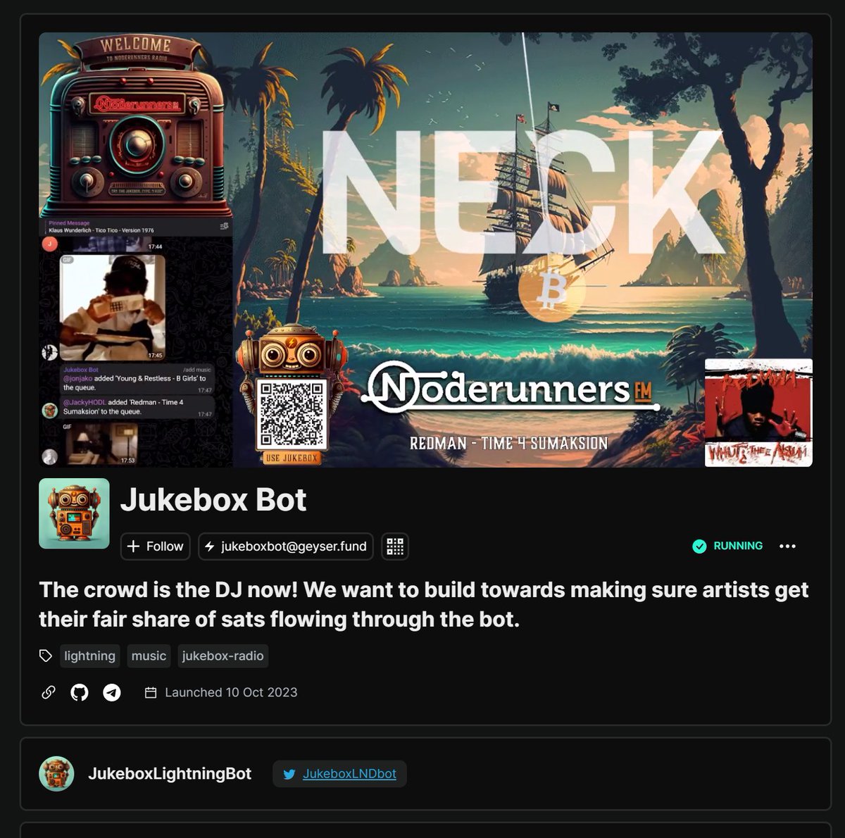 JukeboxLightningBot tweet media