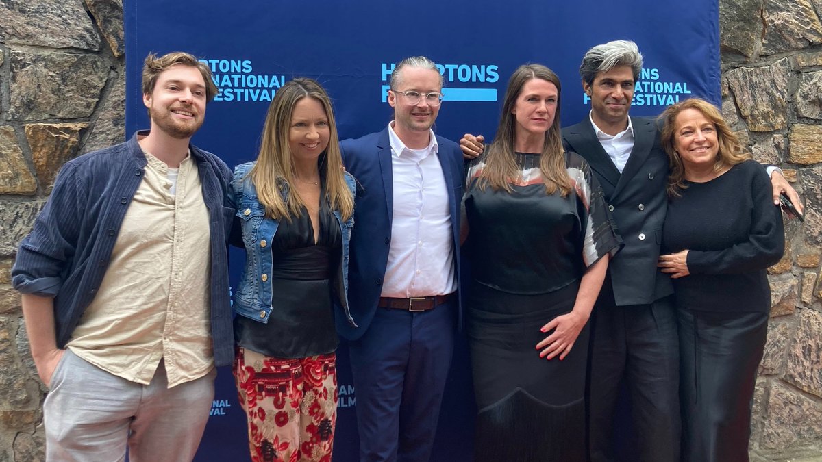 Sabrina Buckwalter (@sabrina2997) on Twitter photo From answering an ad on the <a href="/columbiajourn/">Columbia Journalism School</a> JobNews board from <a href="/TonjeSchei/">TonjeSchei</a> to work on <a href="/DroneDoc/">DRONE</a> all the way back in 2013 to today, celebrating the premiere of <a href="/Pray4Armageddon/">Praying For Armageddon</a> at the <a href="/HamptonsFilm/">HamptonsFilm</a> festival together, I'm so grateful to have been with you on this journey! From answering an ad on the <a href="/columbiajourn/">Columbia Journalism School</a> JobNews board from <a href="/TonjeSchei/">TonjeSchei</a> to work on <a href="/DroneDoc/">DRONE</a> all the way back in 2013 to today, celebrating the premiere of <a href="/Pray4Armageddon/">Praying For Armageddon</a> at the <a href="/HamptonsFilm/">HamptonsFilm</a> festival together, I'm so grateful to have been with you on this journey!
