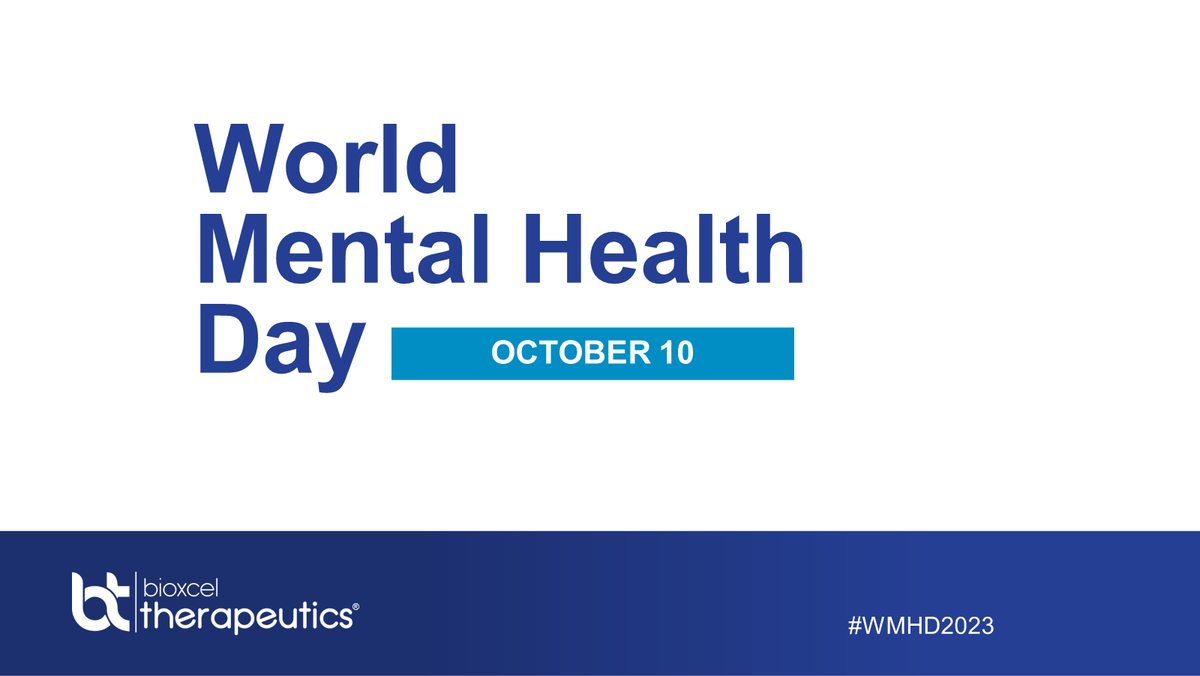 BioXcel_Tx's tweet photo. We support those living with mental illness on #WMHD2023 &amp; every day. An estimated 64M people live with schizophrenia or bipolar disorder around the world. Learn about agitation, which is common among those living with schizophrenia &amp; bipolar disorder. https://t.co/sHhnfUAQsy https://t.co/BvBJ1dnCcL