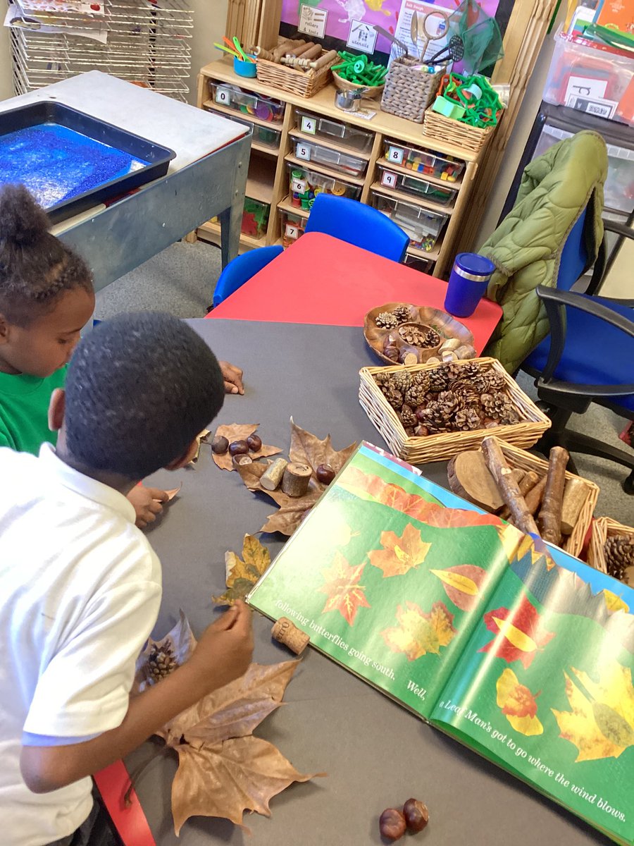 HtReception's tweet photo. We are Artists! Inspired by Andy Goldsworthy and the wonderful story of 'Leaf Man', Pegasus have been creating fantastic transient artwork. We carefully selected which loose parts and leaves to use and got to work with our masterpieces! #EYFS #ldbslat https://t.co/h7gwb3Obn0