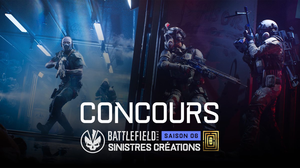 [CONCOURS] Pour bien démarrer Sinistres créations, la saison 6 de #Battlefield 2042, on a 1x1100, 1x2400 et 1x5000 Battlefield coins à vous faire gagner 🪙

Pour participer :
✅ Follow <a href="/BattlefieldEAFR/">Battlefield France</a> et <a href="/EAFrance/">EA France</a>
🔁 RT ce tweet
🪖 Identifie ton meilleur soldat en commentaire