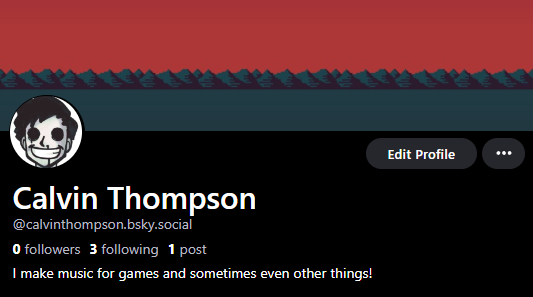 calvintthompson's tweet photo. Hello! I have made Bluesky account! https://t.co/ayzsiYVq8k https://t.co/fC3t4fajY9