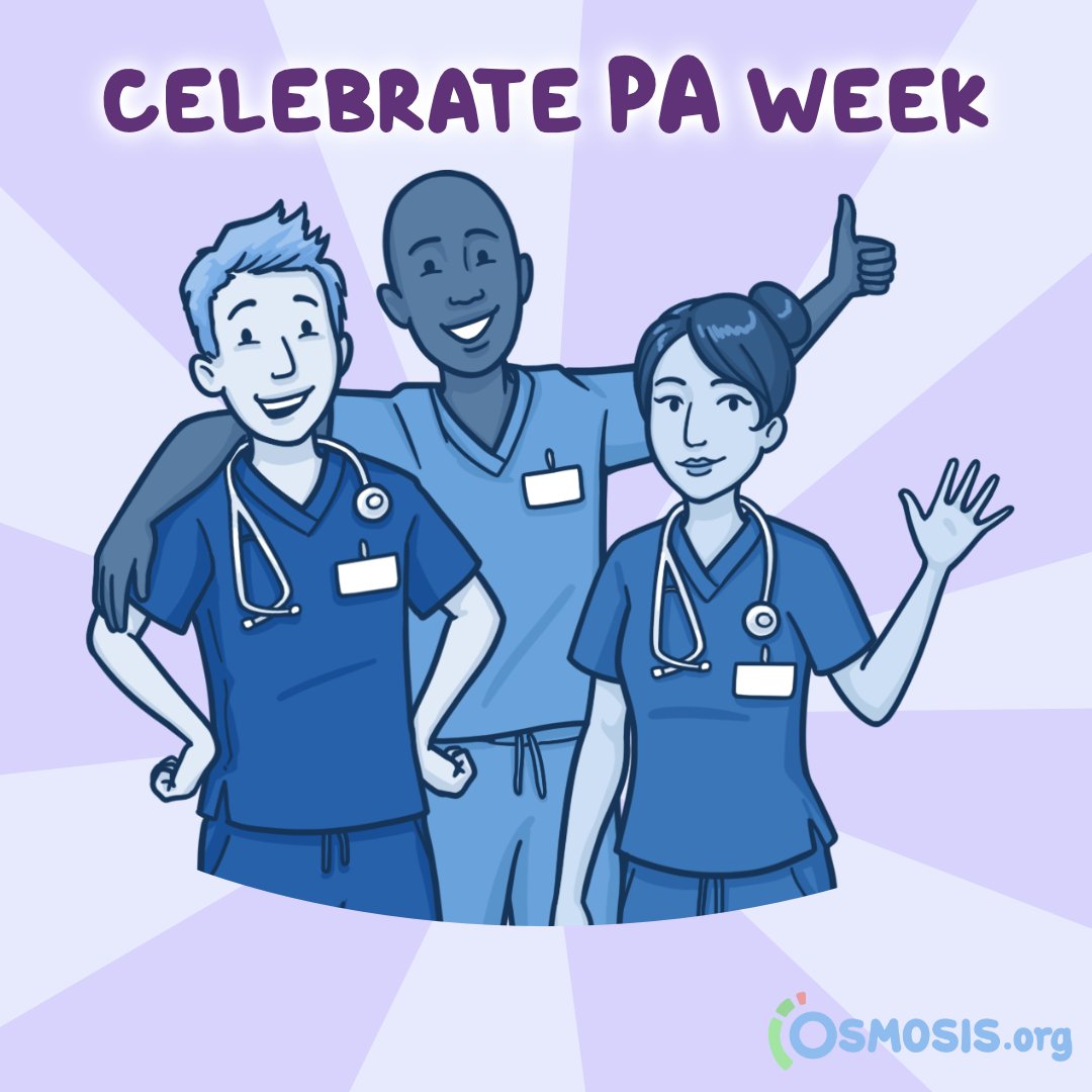 OsmosisMed's tweet image. Happy #PAWeek! To show our appreciation for PAs in training, we&apos;re sharing free resources including the Osmosis Ultimate Guide to the PANCE®, shadowing and work-life balance tips, helpful webinar recordings, and more!

Check out our PA resources page: osms.it/pa-resources-tw