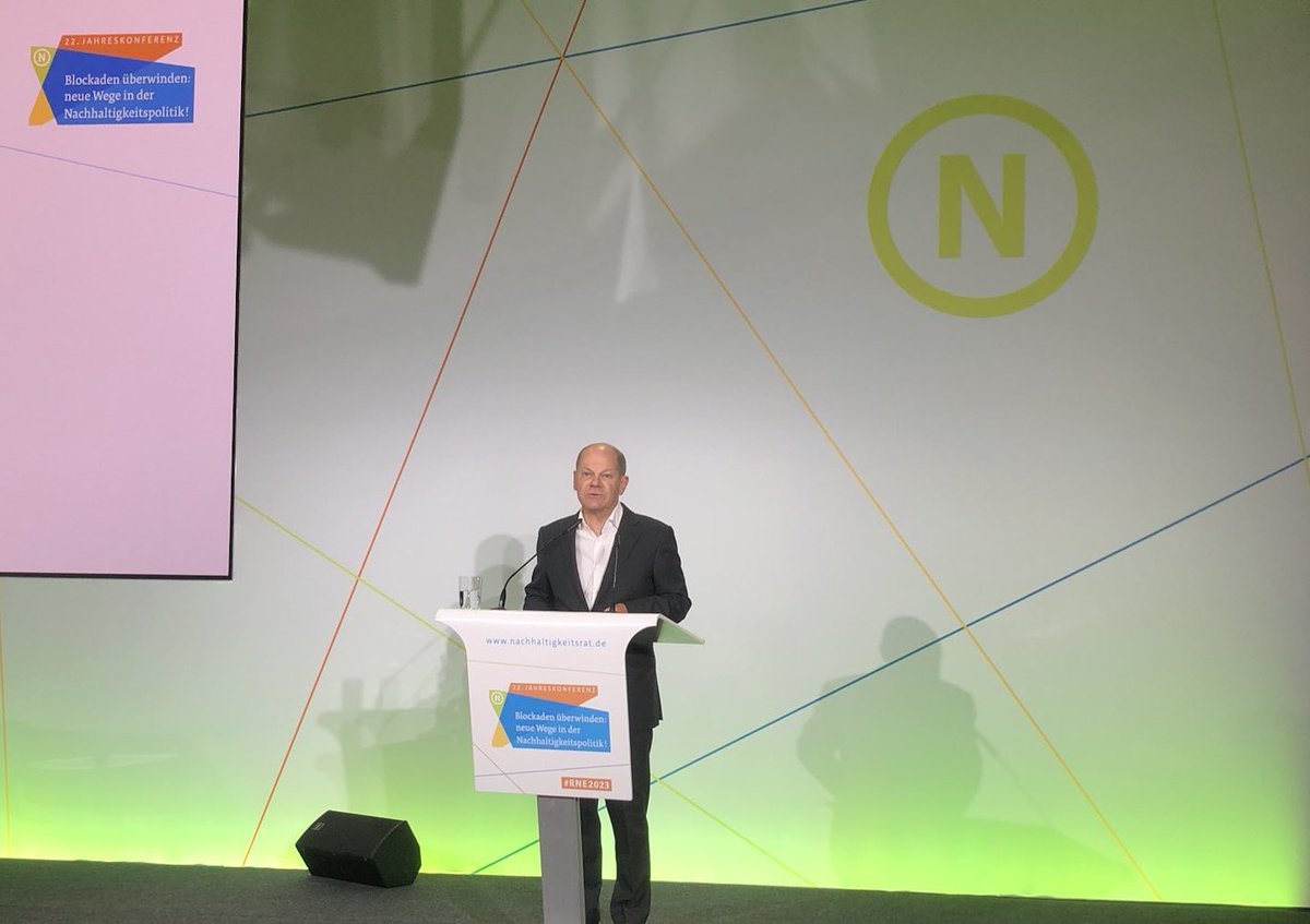 Nachhaltigkeitsrat (@rne_de) on Twitter photo Live bei #RNE2023: <a href="/Bundeskanzler/">Bundeskanzler Friedrich Merz</a> Olaf Scholz teilt seine Eindrücke vom #SDGSummit: „Ich habe aus New York mitgenommen - es gibt weltweit eine neue Entschlossenheit gemeinsam voranzukommen bei der Umsetzung der SDGs.“ Jetzt gibt es eine Fragerunde: rne2023.de Live bei #RNE2023: <a href="/Bundeskanzler/">Bundeskanzler Friedrich Merz</a> Olaf Scholz teilt seine Eindrücke vom #SDGSummit: „Ich habe aus New York mitgenommen - es gibt weltweit eine neue Entschlossenheit gemeinsam voranzukommen bei der Umsetzung der SDGs.“ Jetzt gibt es eine Fragerunde: rne2023.de