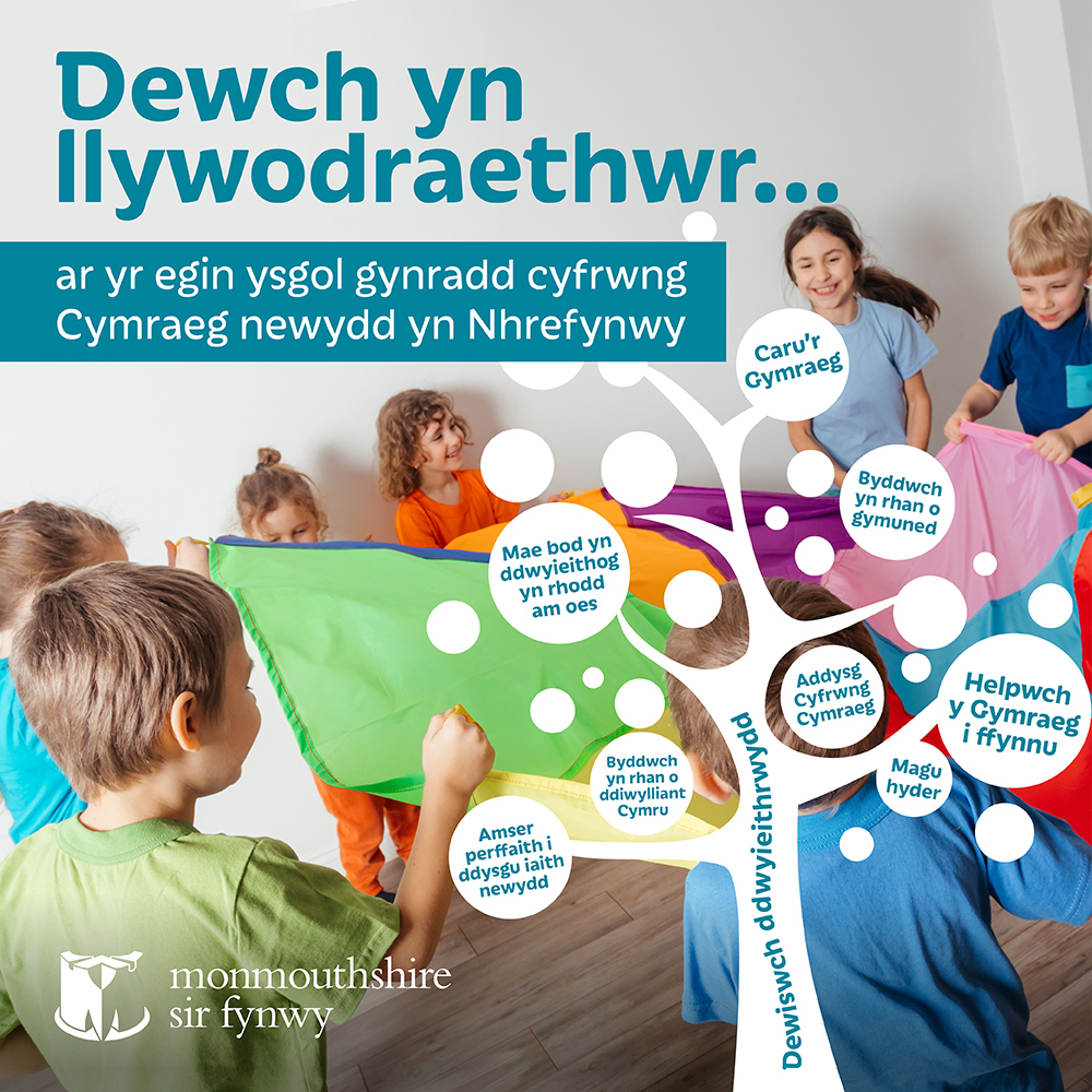 MonmouthshireCC's tweet photo. Dewch yn llywodraethwr ar yr egin ysgol gynradd cyfrwng Cymraeg newydd yn Nhrefynwy 👉 https://t.co/YiKV1bm8Tn https://t.co/ioGZGWNjKd