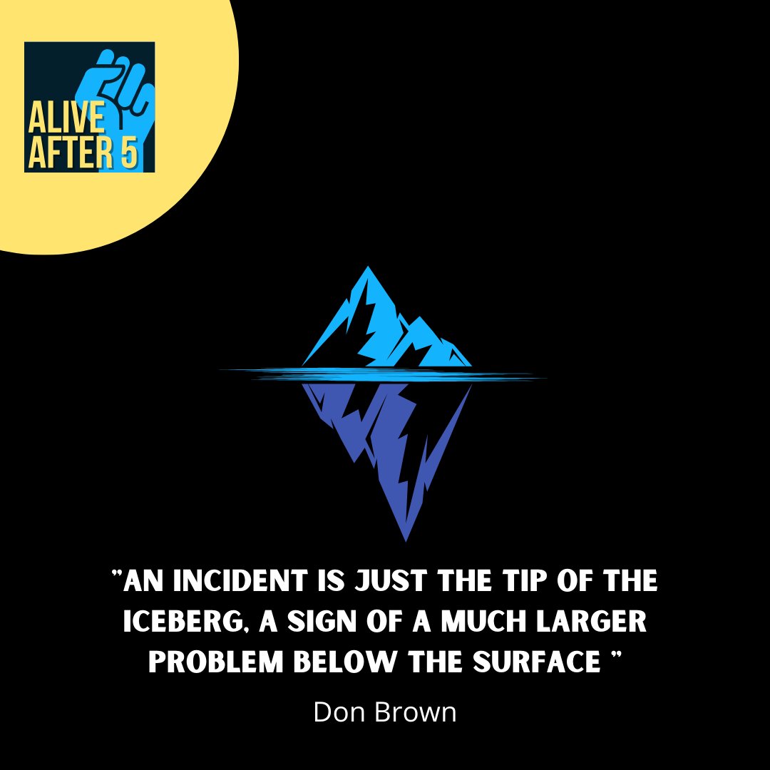 When an accident happens on the job, there are many contributing factors. If you see something unsafe, speak up! #safety #incidents #donbrown #quotes