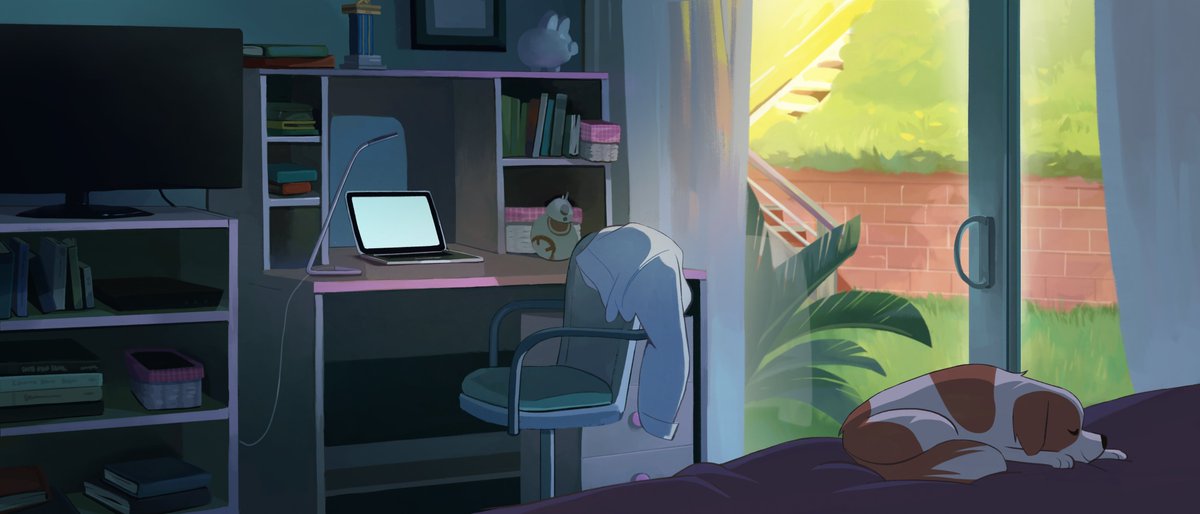Hi #PortfolioDay ! I'm Lindsey and I'm a  BG Painter and Vis Dev artist in animation. I'm currently looking for full time and freelance opportunities 😊
(prev. Wild Canary, WB, Netflix etc.) 

💌 lindseyhiramoto@gmail.com
🌸 lindseyhiramoto.portfoliobox.net
🌷 instagram.com/lindseyhiramoto