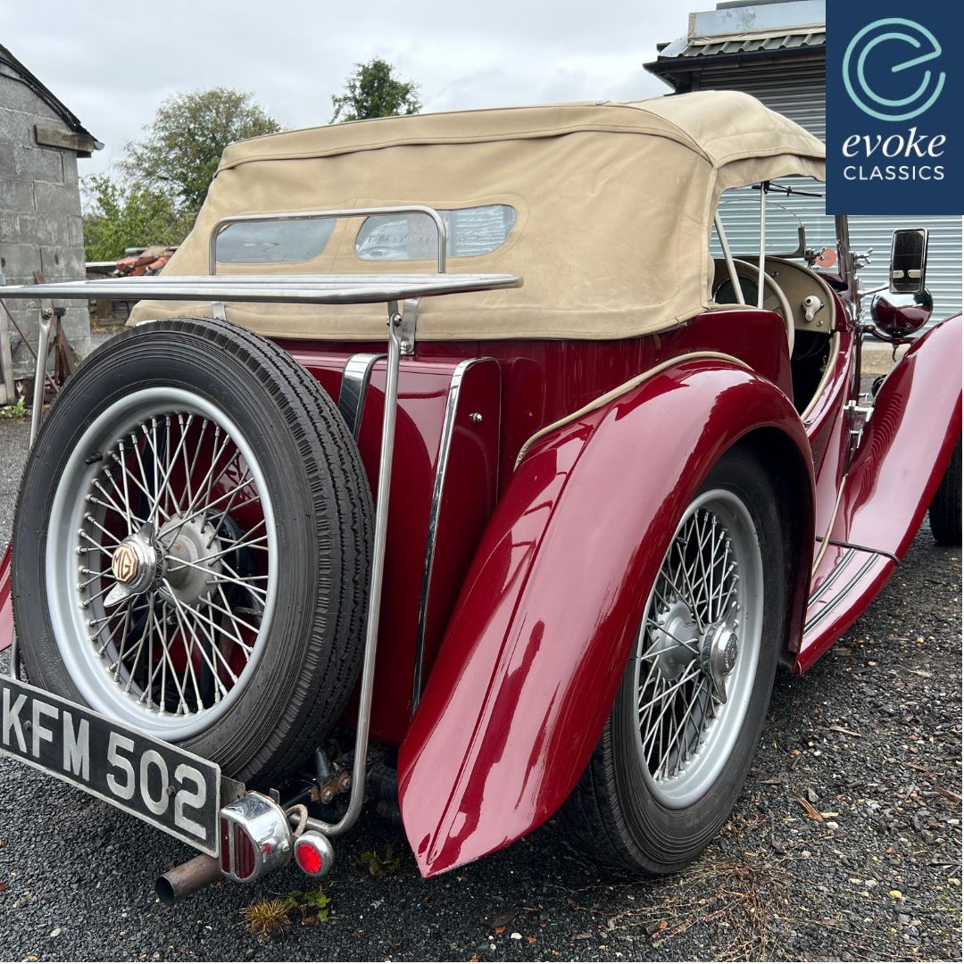 EvokeClassics's tweet photo. LIVE AT AUCTION
1949 MG TC
https://t.co/WomfwPdpFQ
+ Prev Full Restoration
+ Engine rebuilt
+ £5k Hutson Body Tub
+ Powder coated chassis
+ As new interior
+ Thousands spent
+ Matching Numbers
+ Probably the best example currently for sale
#MGTC #ClassicMG #MGTSeries https://t.co/0Aq4ibpQtZ