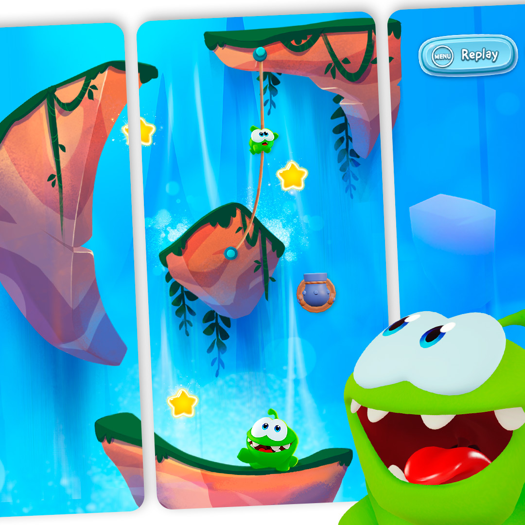 Cut the Rope 3 is heading to Apple Arcade next week