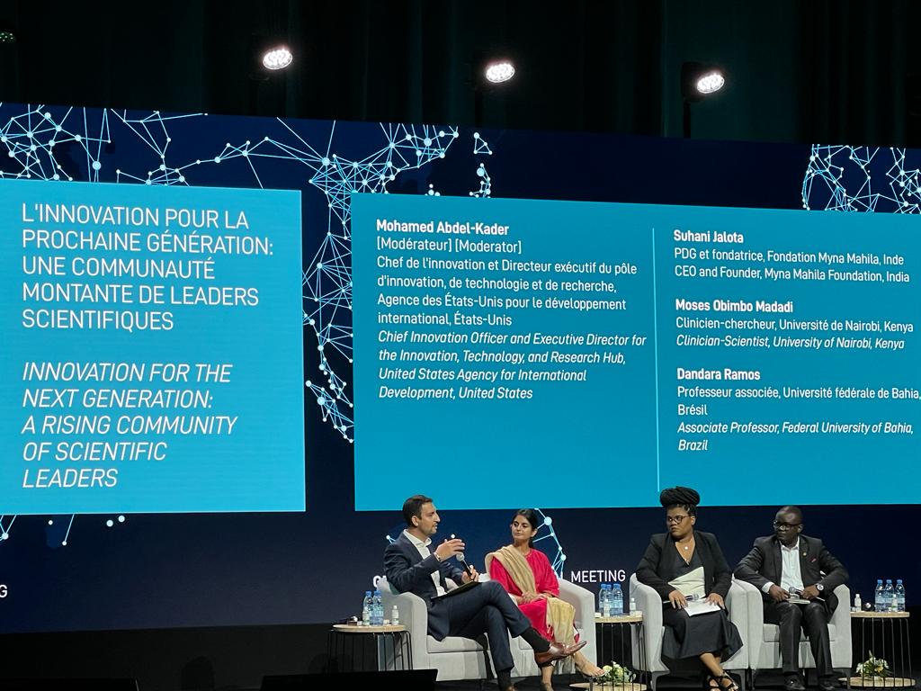 dandaraoramos's tweet image. Panel "Innovation for the Next Generation: A Rising Community of Scientific Leaders" at #GCAM2023 @gatesfoundation

Super happy to share the stage with such an inspiring group of new leaders! @MAKtweeter @Obimbo24 @jalotasuh