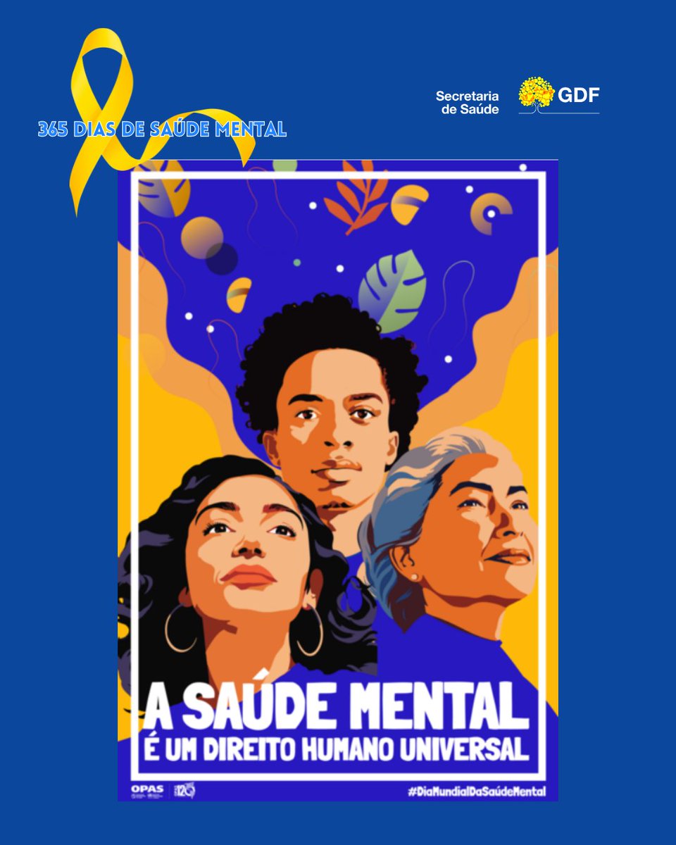 secsaudedf's tweet image. Defender a saúde mental como direito universal passa pelo acesso a políticas públicas de atenção psicossocial. Aqui na SES, a prevenção e o atendimento especializado são trabalhados de forma integrada.🤗
#SaúdeMental #SESDF