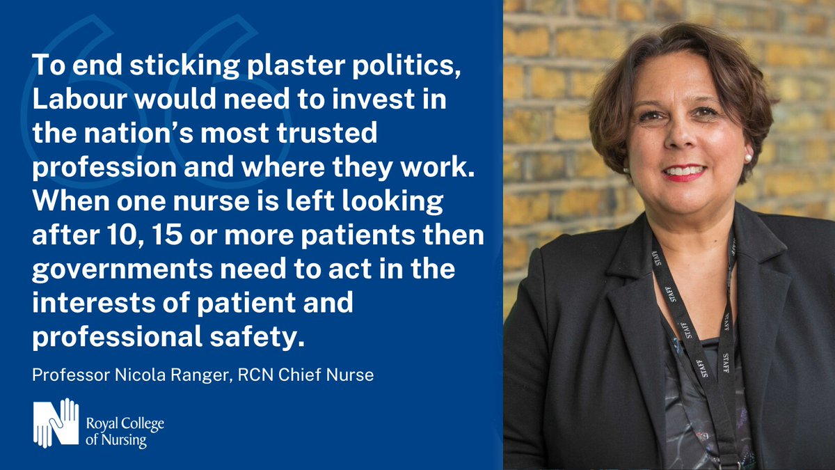 Ending low pay, insecurity and reforming the NHS is what our members cried out for this year. And the country backed them. The next UK government needs a clear plan to recruit and train more nurses. Read our response to Keir Starmer's speech at #Lab23: bit.ly/46HWAHR