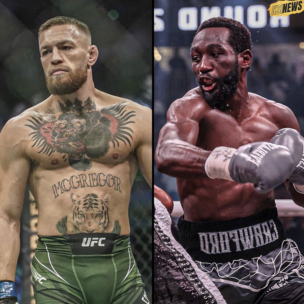 ksinews_'s tweet photo. 🚨BREAKING : Conor Mcgregor will be attending the Prime card and Terence Crawford is potentially in the guest list 🤯 https://t.co/xVxgsTSKv6
