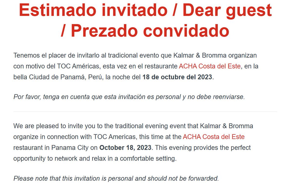 Alex_Inzunza's tweet image. Estaré encantado de asistir 🤵‍♂️
#TOCAmericas #PanamaCity