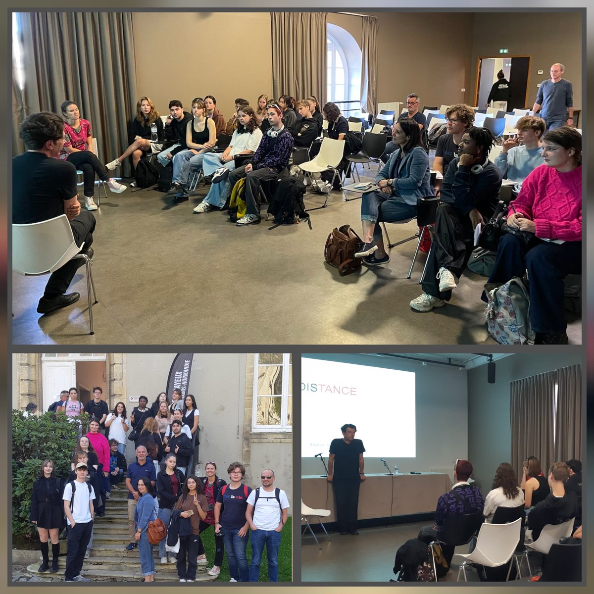 Rencontre exceptionnelle aujourd'hui avec Damir Sagolj, lauréat du prix pulitzer en 2018 dans le cadre du <a href="/PrixBayeux/">Prix Bayeux Calvados-Normandie</a>.
Thème des echanges  : la prise de distance et la construction de sa propre opinion. Passionant pour tout le groupe du microlycée <a href="/ac_normandie/">Académie de Normandie</a> <a href="/RegionNormandie/">Région Normandie</a>.