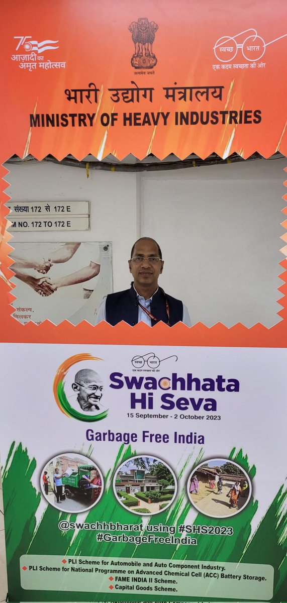 MHI while implementing special campaign 3.0 is creating more than 200 selfie booths all over the country to create awareness on Swachchhta hi Seva and its commitment to Garbage free India.