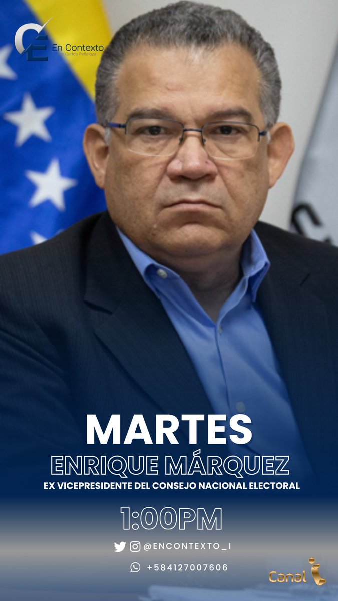 En Contexto con Carlos Peñaloza tweet media