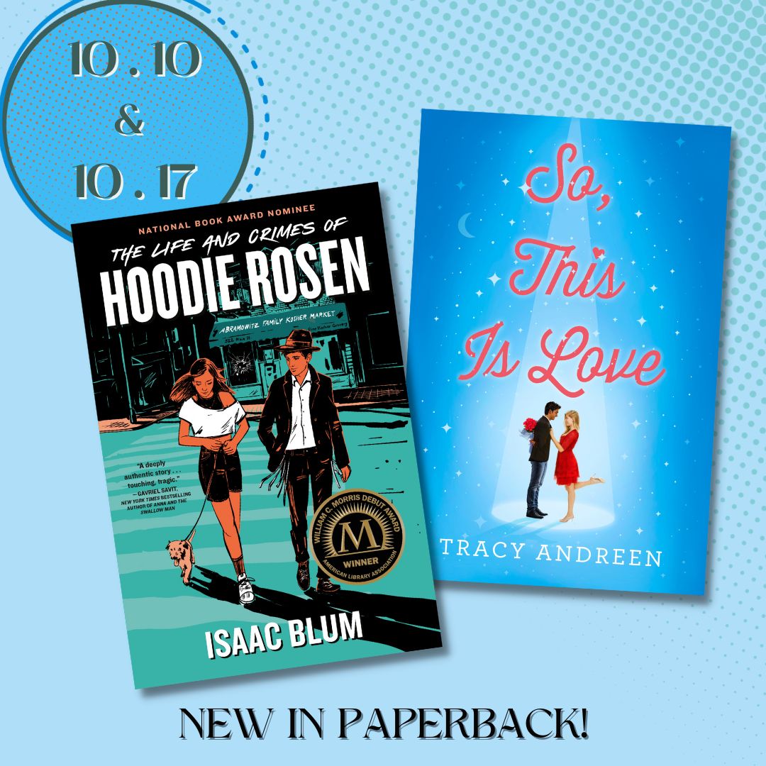 We're celebrating new YA on this #BookBirthday! Click through to discover reads for you, your students, or patrons. With thrillers, romance, contemporary books and more — there is something for everyone! (2/2) @roofbeam @Ashley_Wilda1 @isaacblum_
